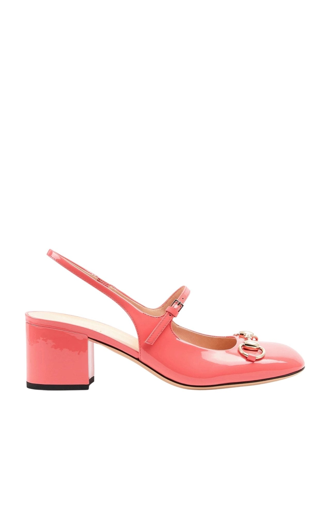 Gucci Horsebit 55 Slingback Pumps Pink – Runway Catalog