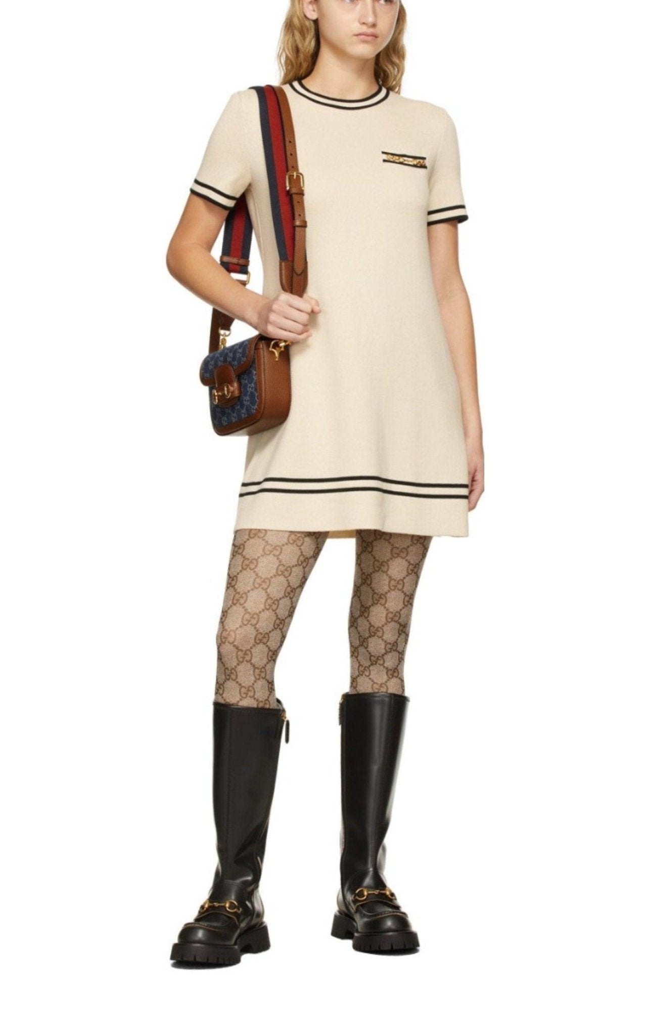 Gucci Horsebit Detail Knee-high Boots