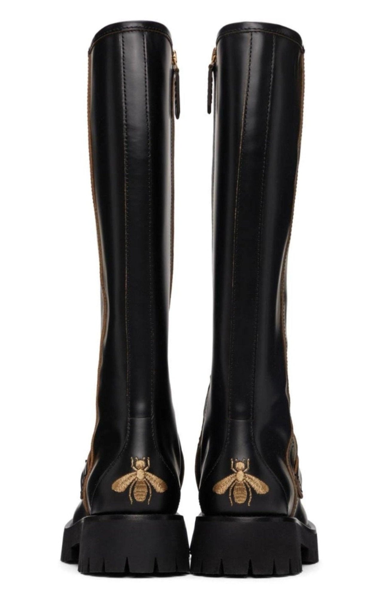 Gucci Horsebit Detail Knee - high Boots - Runway Catalog