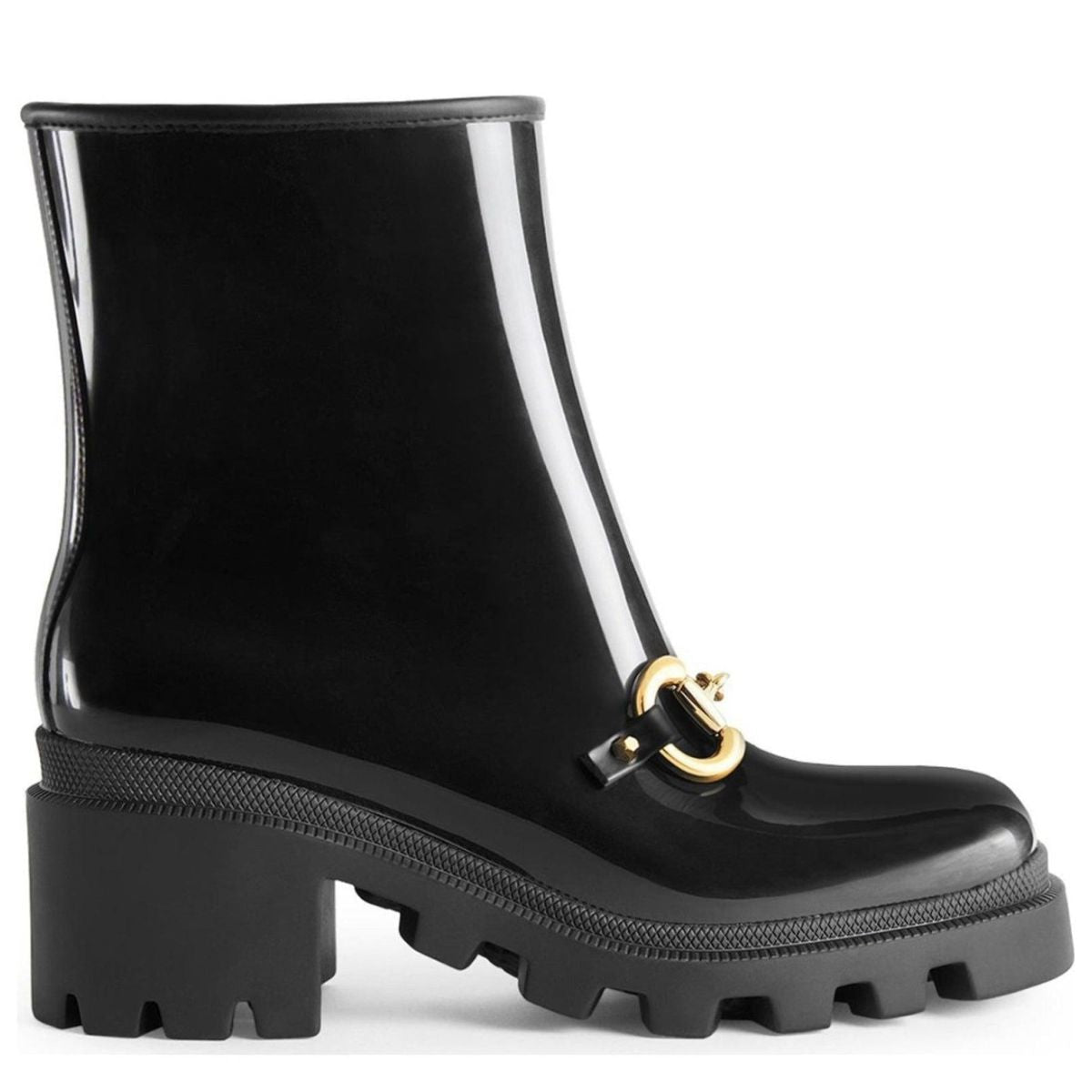 Gucci Horsebit - Detailed Heeled Rubber Rain Boots