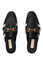 Gucci Horsebit x Adidas Leather Slipper in Black - Runway Catalog