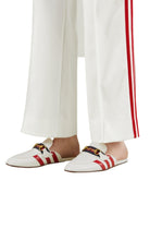 Gucci Horsebit x Adidas Lederslipper in Weiß – Runway-Katalog