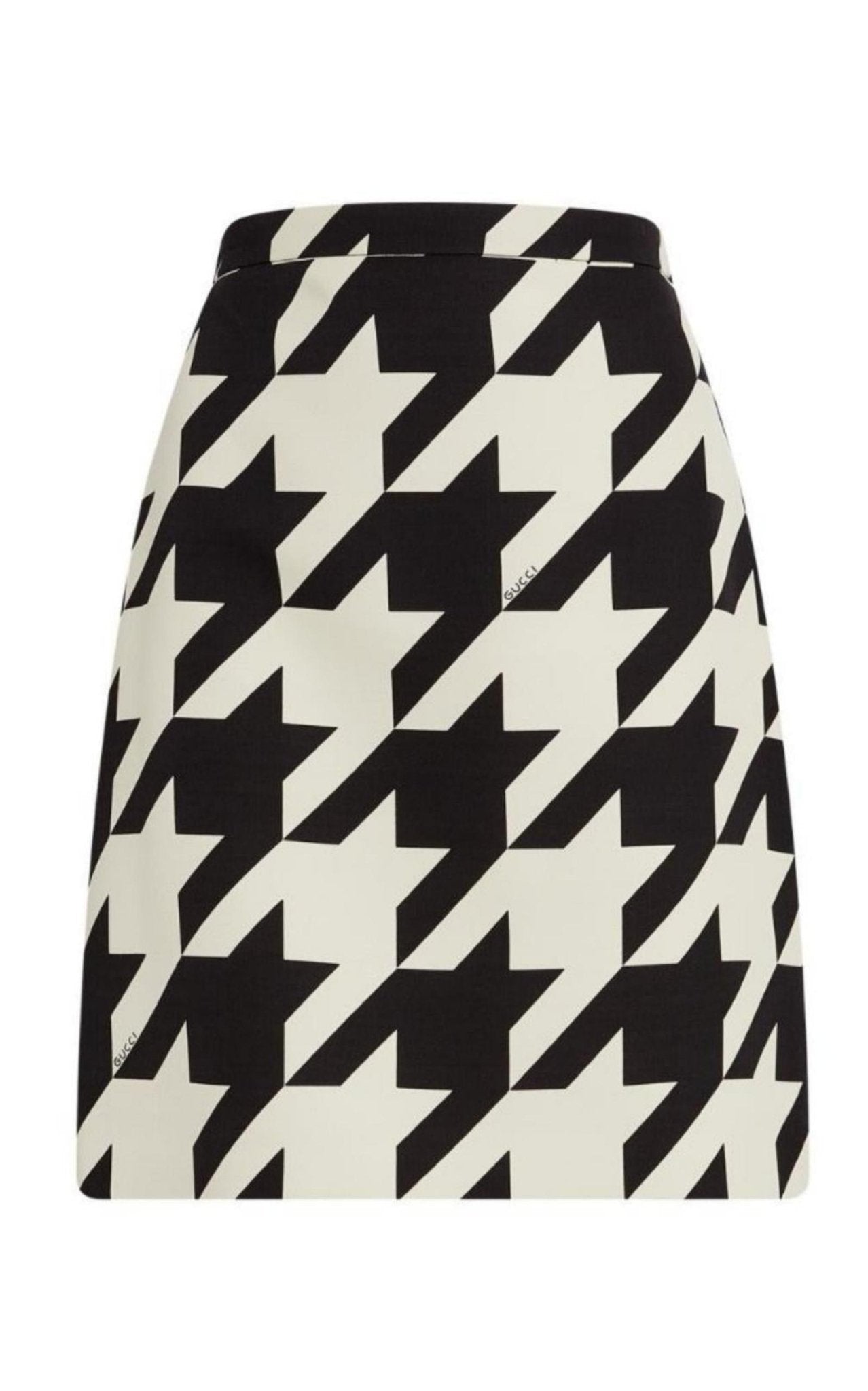 Gucci Houndstooth Mini Skirt - Runway Catalog
