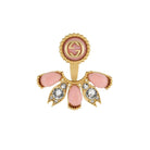 Gucci Interlocking G Crystal Single Earring in Gold - tone Brass - Runway Catalog