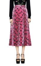 Gucci Iridescent Bow Lurex Pleated Skirt - Runway Catalog