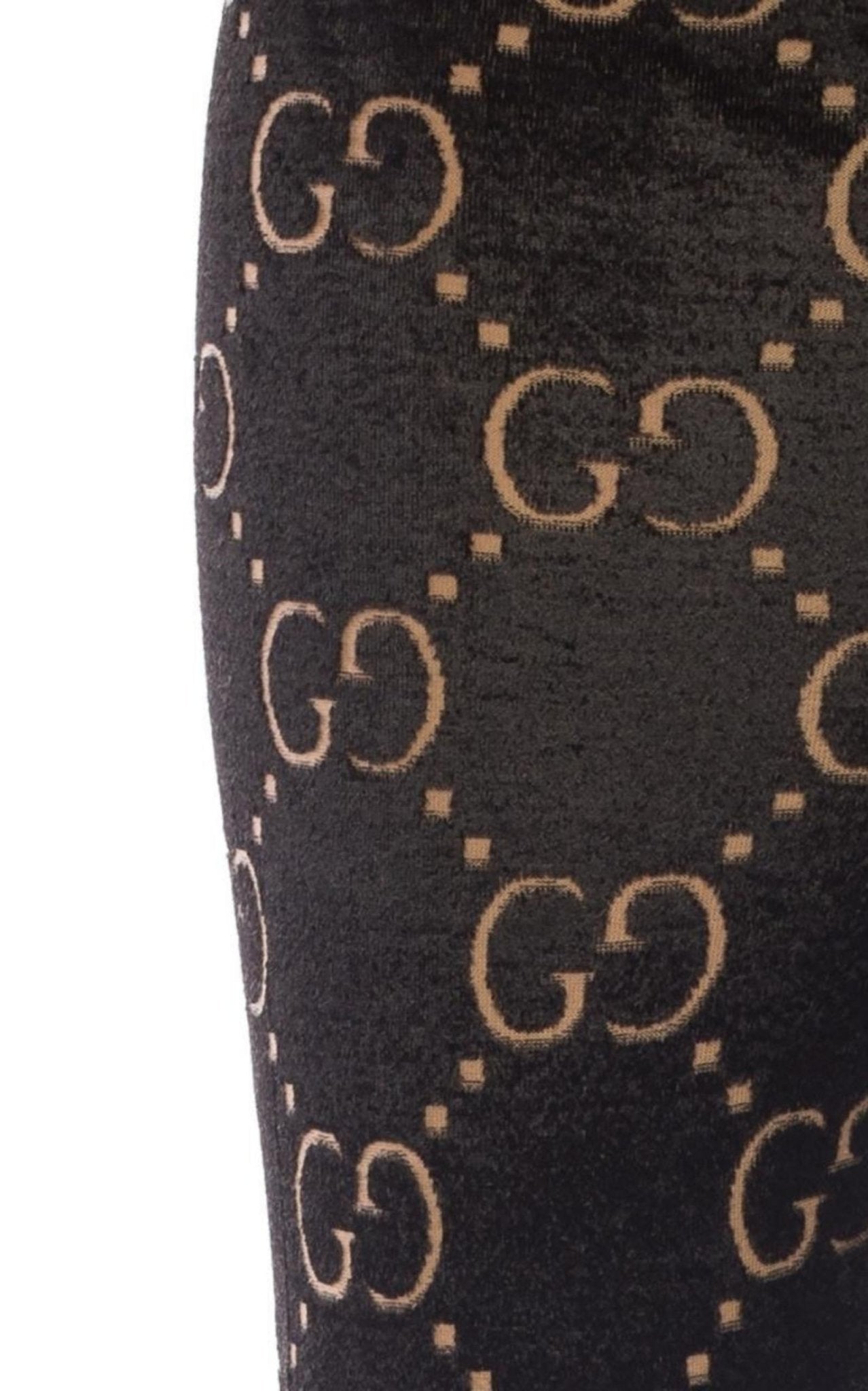 Gucci Jacquard Logo Wool Tights – Runway Catalog