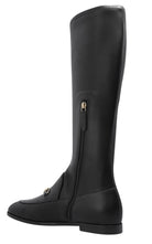 Gucci Jordaan Black Leather Knee-High Boots