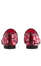Gucci Jordaan Pink Horsebit Canvas Loafer – Laufsteg-Katalog