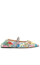 Gucci Ken Scott Ballerinas mit Blumenmuster – Laufsteg-Katalog