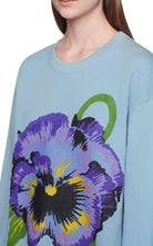 Gucci Ken Scott Print Cotton Crewneck Sweatshirt - Runway Catalog