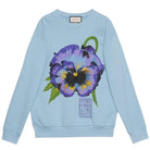 Gucci Ken Scott Print Cotton Crewneck Sweatshirt - Runway Catalog