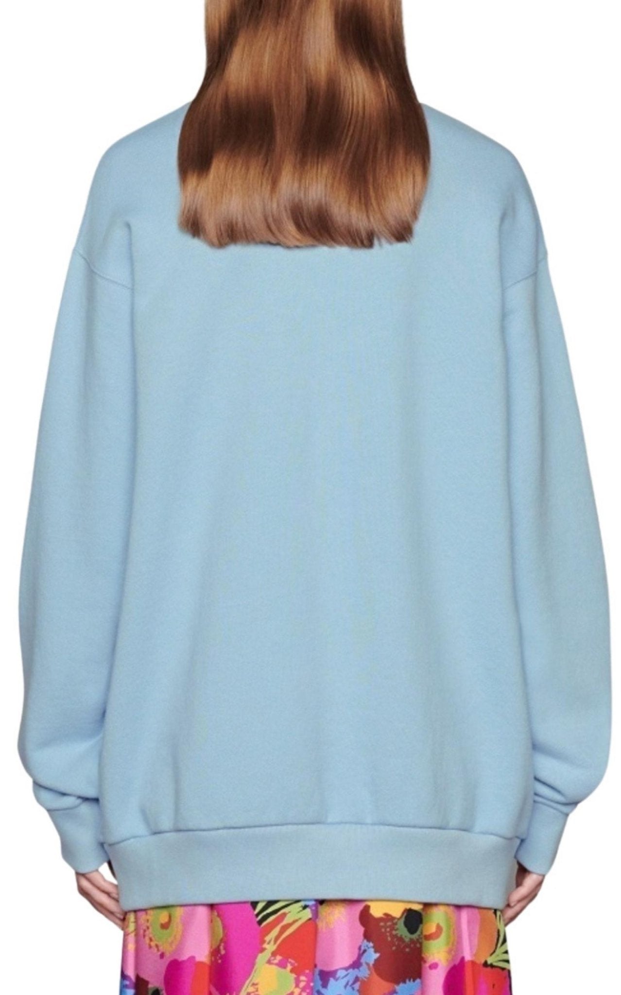 Gucci Ken Scott Print Cotton Crewneck Sweatshirt - Runway Catalog