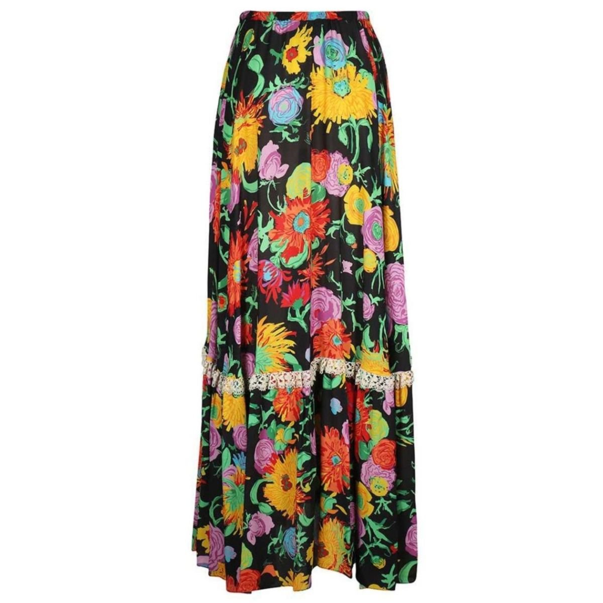 Gucci Ken Scott - Print Viscose Skirt - Runway Catalog