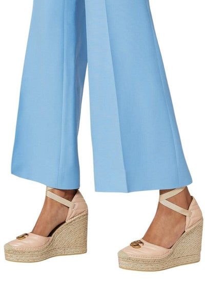 Gucci Leather Matelassé Platform Espadrilles - Runway Catalog