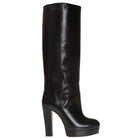 Gucci Leather Platform Knee High Boots - Runway Catalog