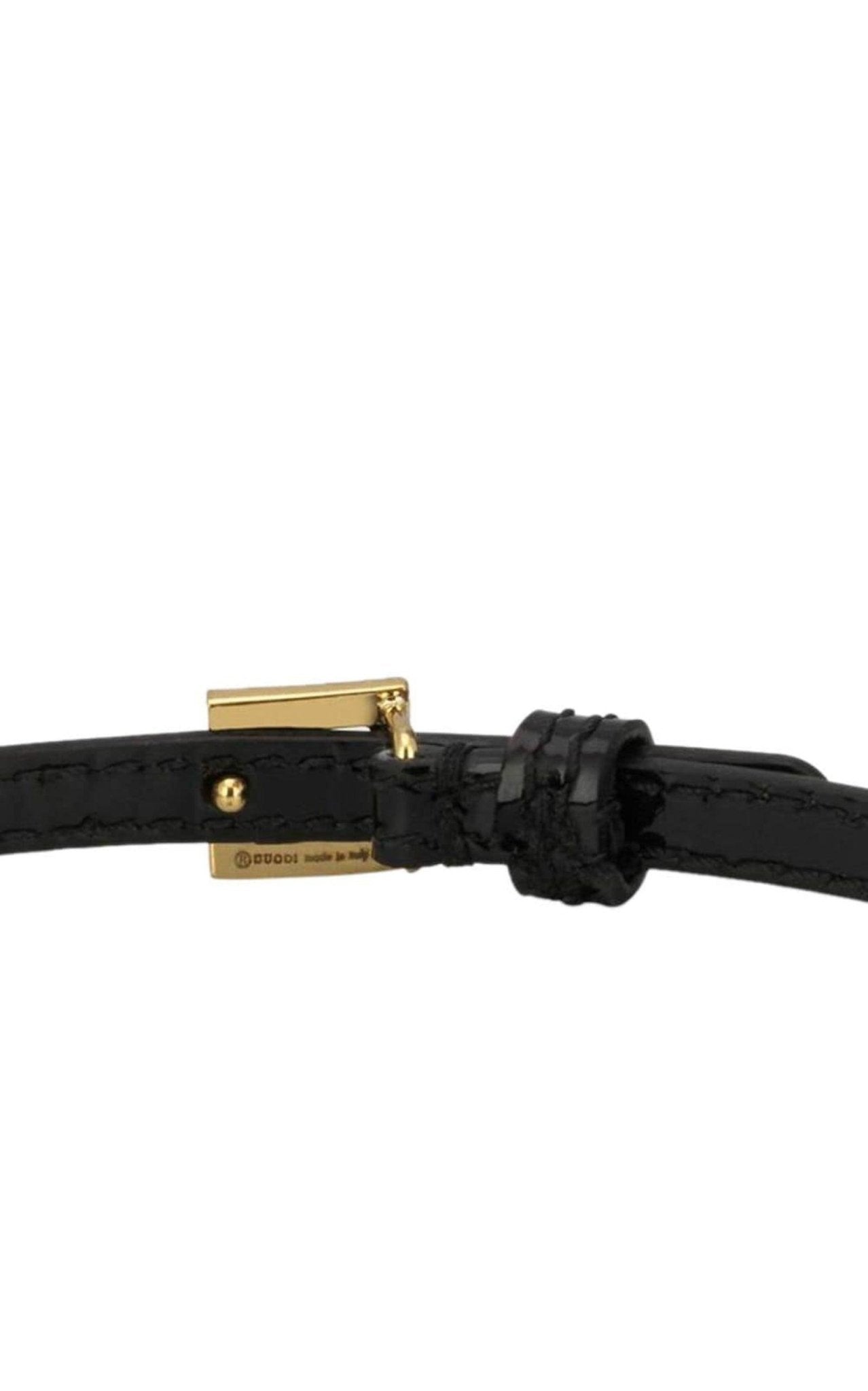 Gucci Leather Square GG Choker - Runway Catalog