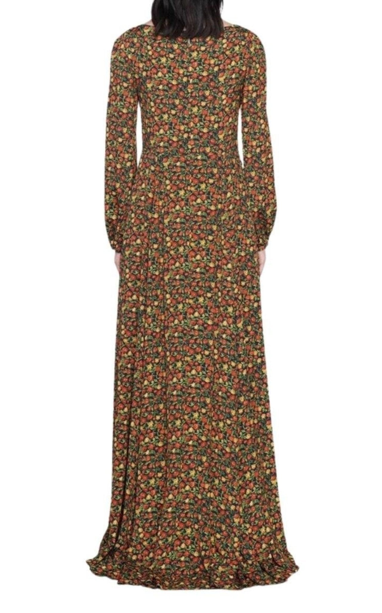 Gucci Liberty - print Crepe Maxi Dress - Runway Catalog