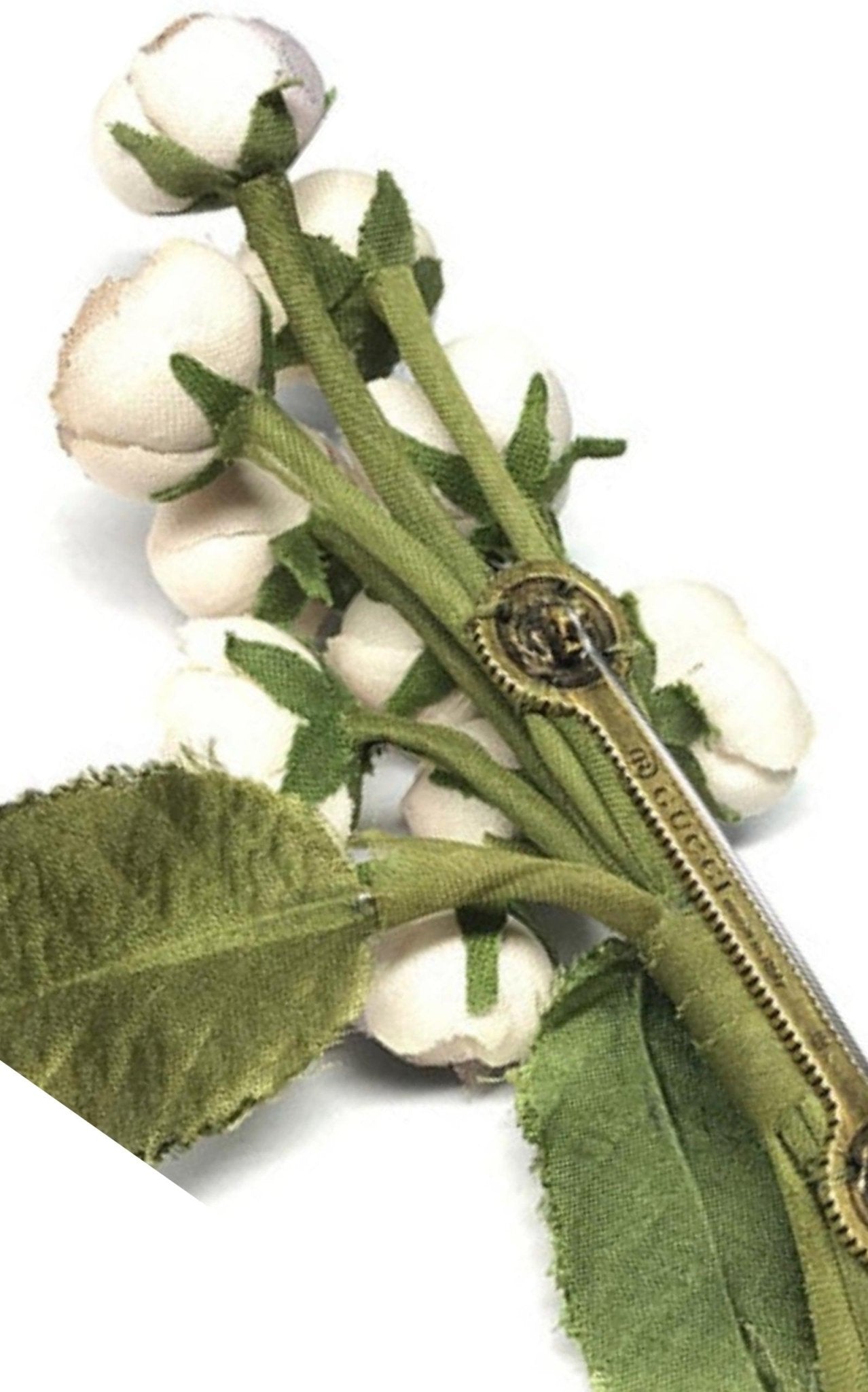 Gucci Lily of the Valley Brooch - Runway Catalog