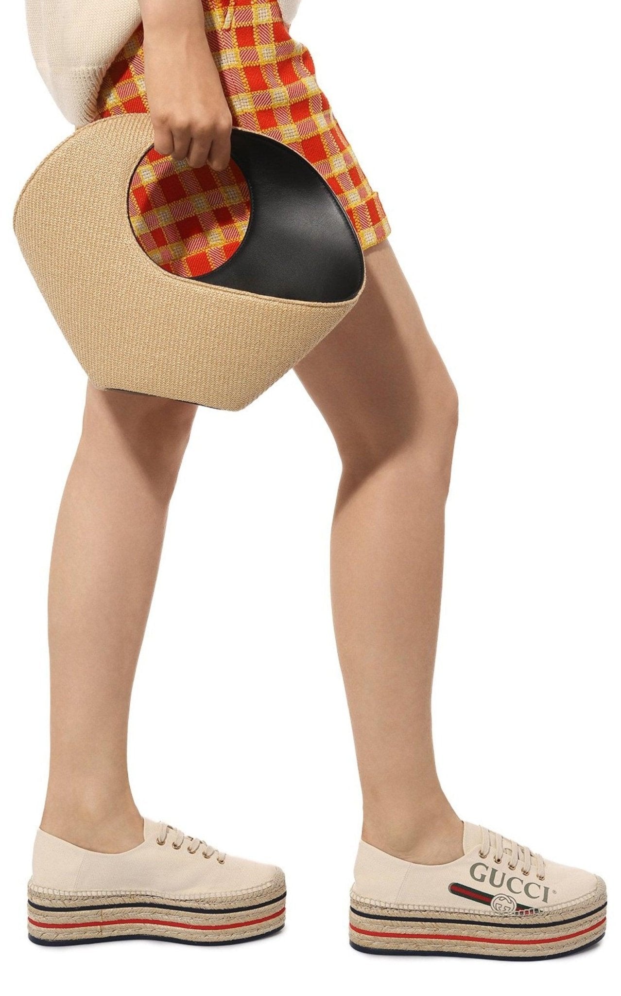 Gucci Logo Platform Espadrilles - Runway Catalog
