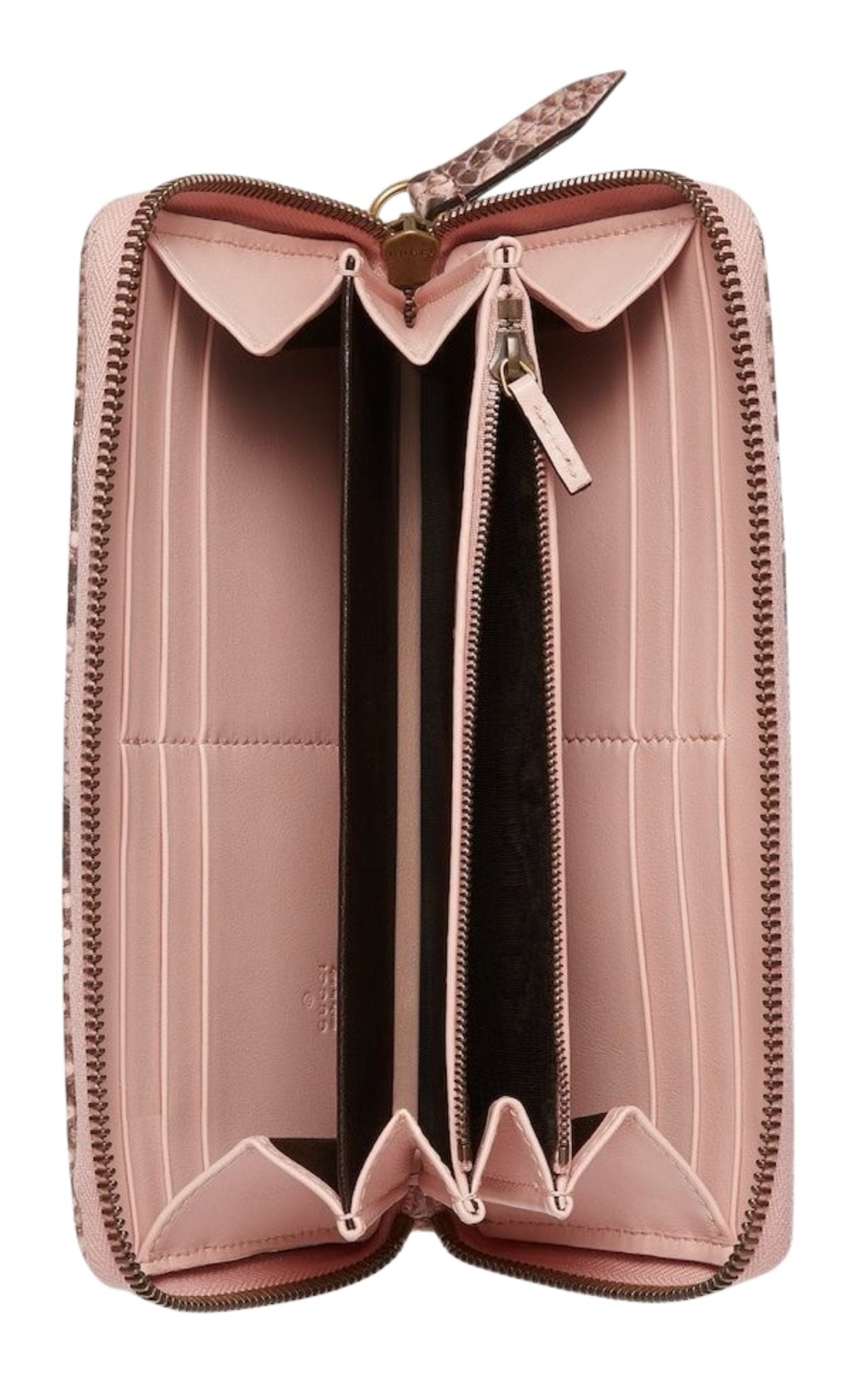 Gucci Marmont Zip Around Pink Wallet
