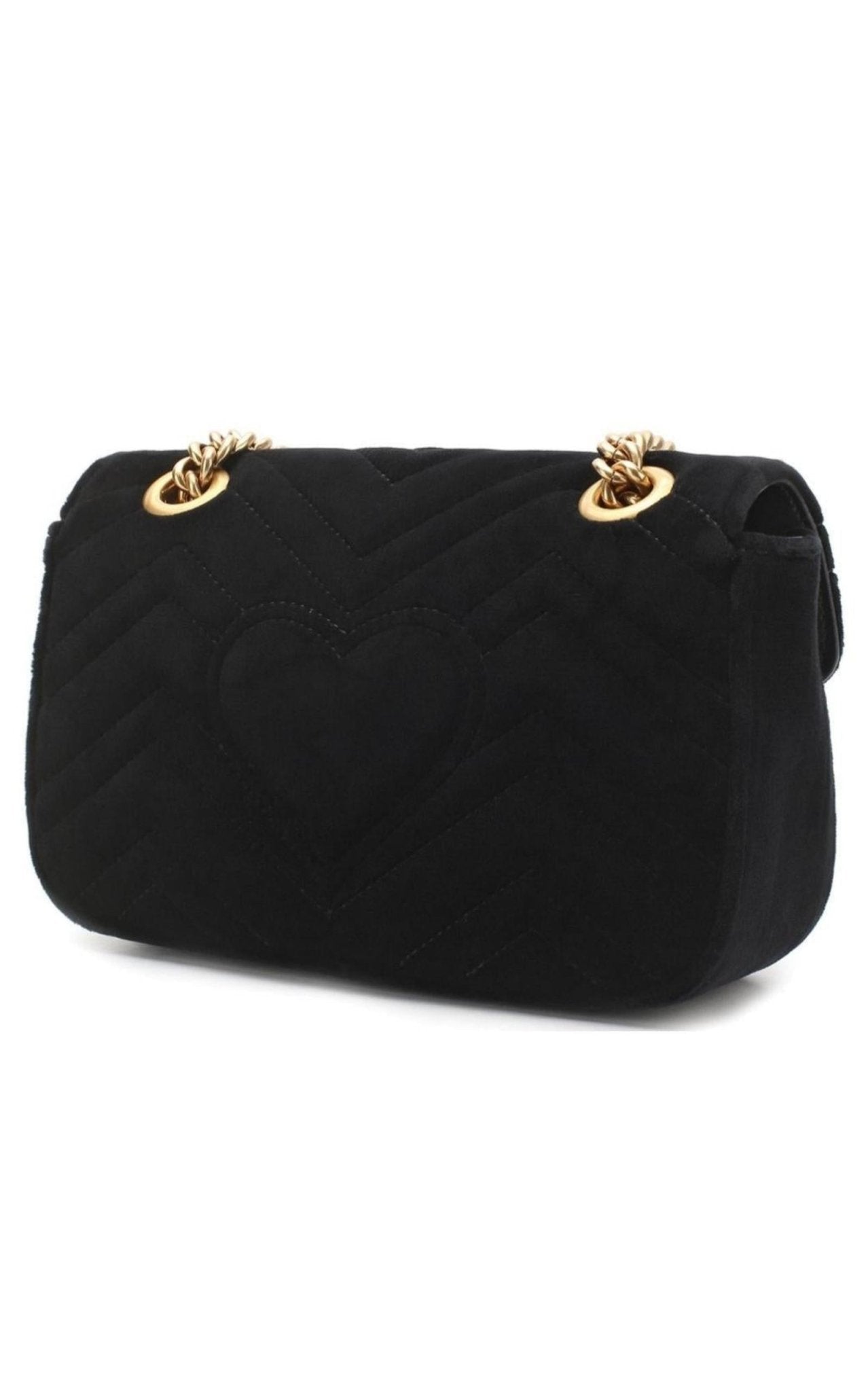 Gucci Matelasse Velvet Mini Black - Runway Catalog