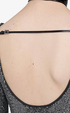 Gucci Metallic - lizard Print Scoop - neck Bodysuit - Runway Catalog