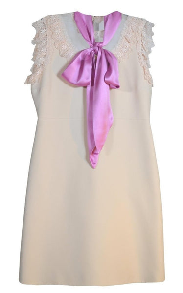 Gucci Mini Dress with Pussycat Bow – Runway Catalog