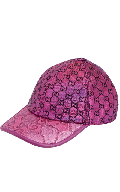 Gucci Monogram Jacquard Baseball Cap - Runway Catalog
