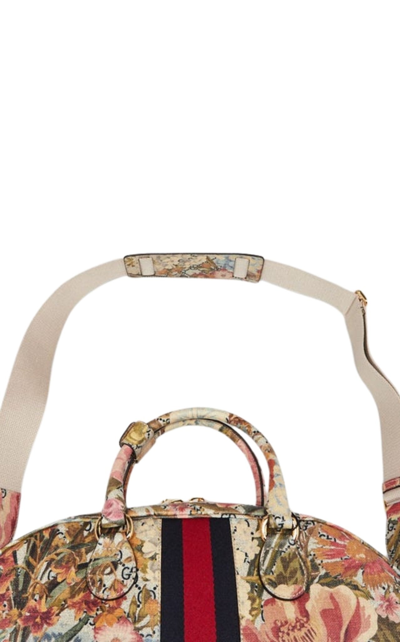 Gucci Ophidia GG Floral Print Canvas Bag