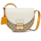 Gucci Natural Padlock GG Small Leather Shoulder Bag - Runway Catalog
