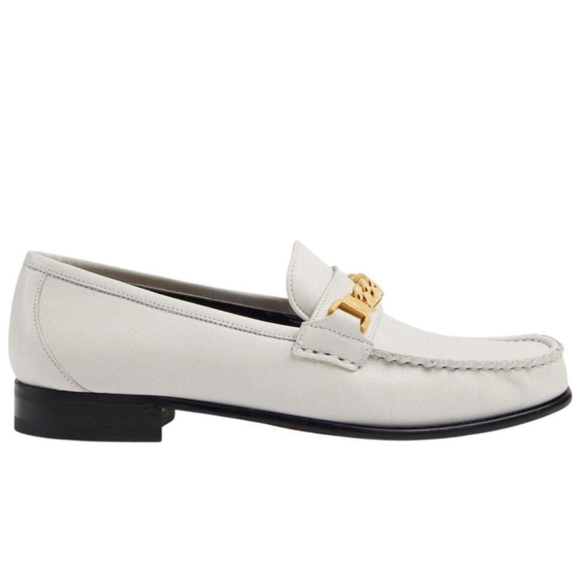 Gucci Off-White Curb Chain Loafers – Laufsteg-Katalog