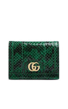 Gucci Ophidia Snake Skin Card Case - Runway Catalog