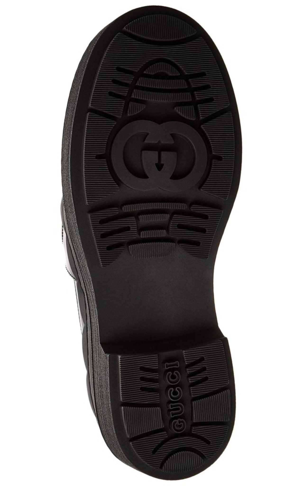 Gucci Ornella Logo Applique Leather Ankle Boots - Runway Catalog