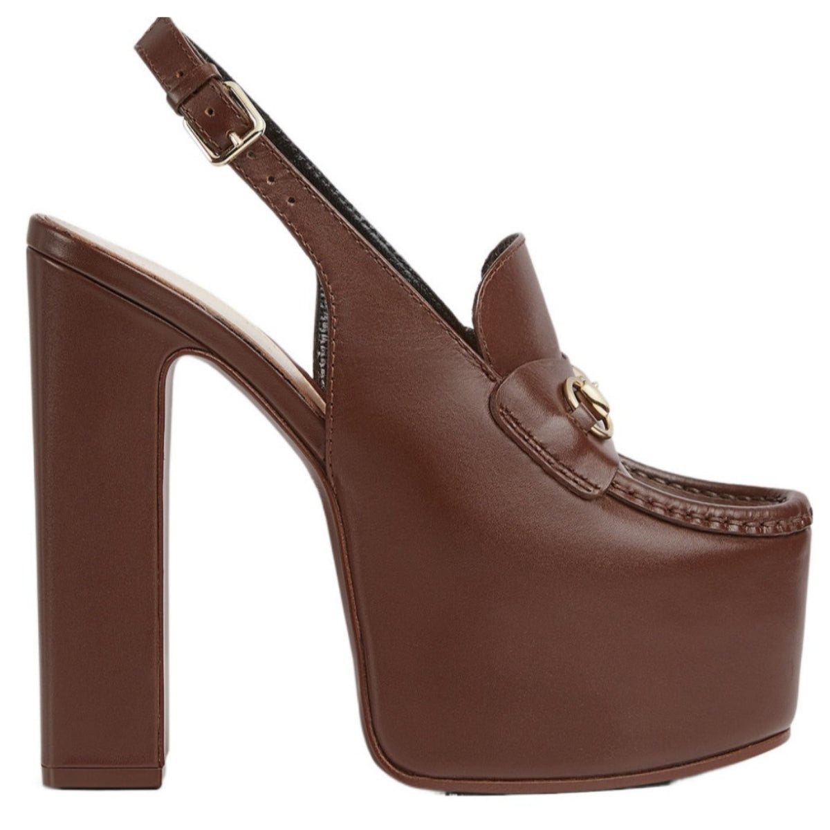 GUCCI ダークブラウン マイクロGG パンプス　36C Gucci Ottavia GG Platform Pumps 145mm – Runway Catalog