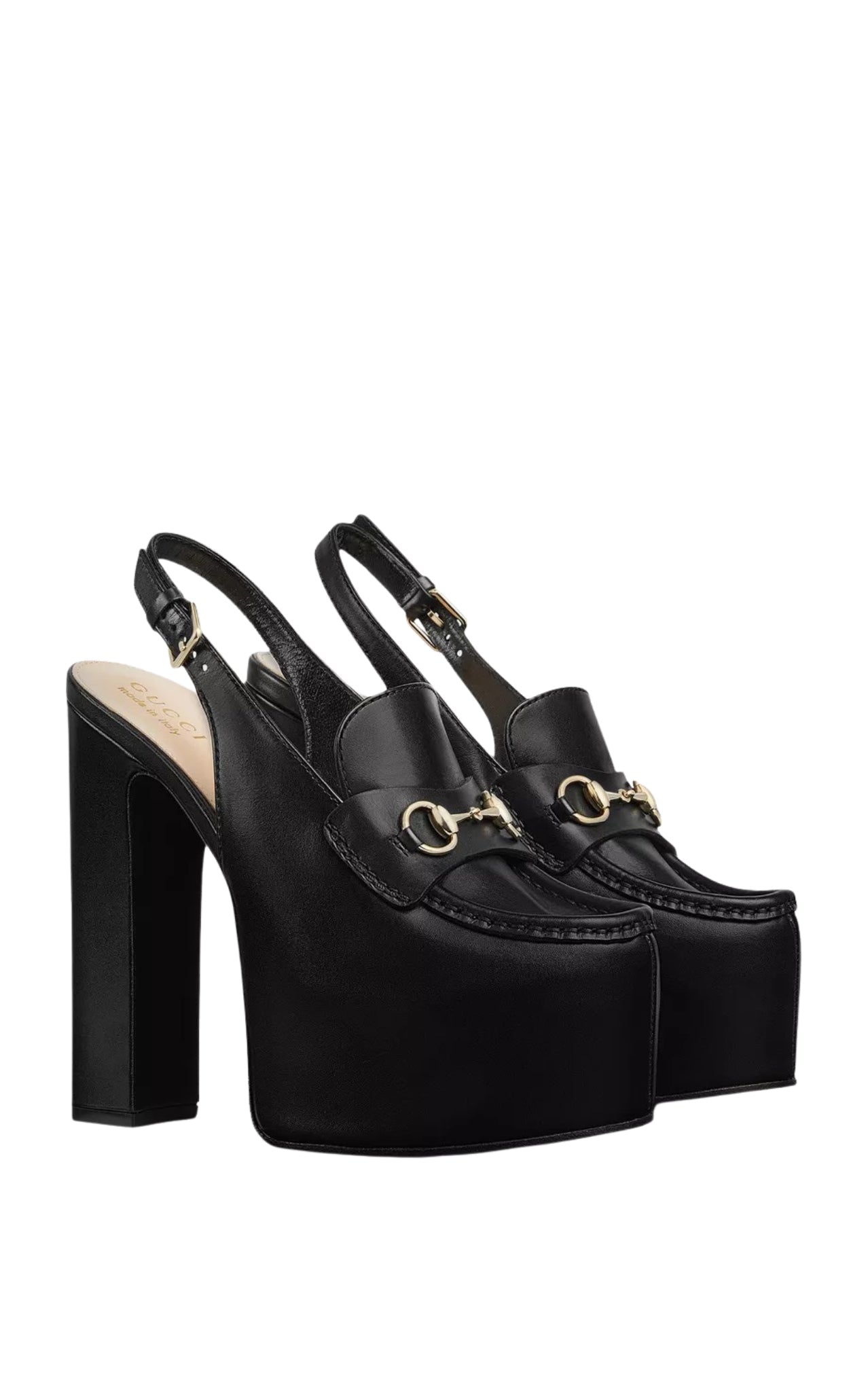 Gucci Ottavia GG Platform Pumps 145mm - Runway Catalog