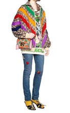 Bolso bandolera pequeño Gucci Padlock Gg Strawberry - Catálogo de pasarela