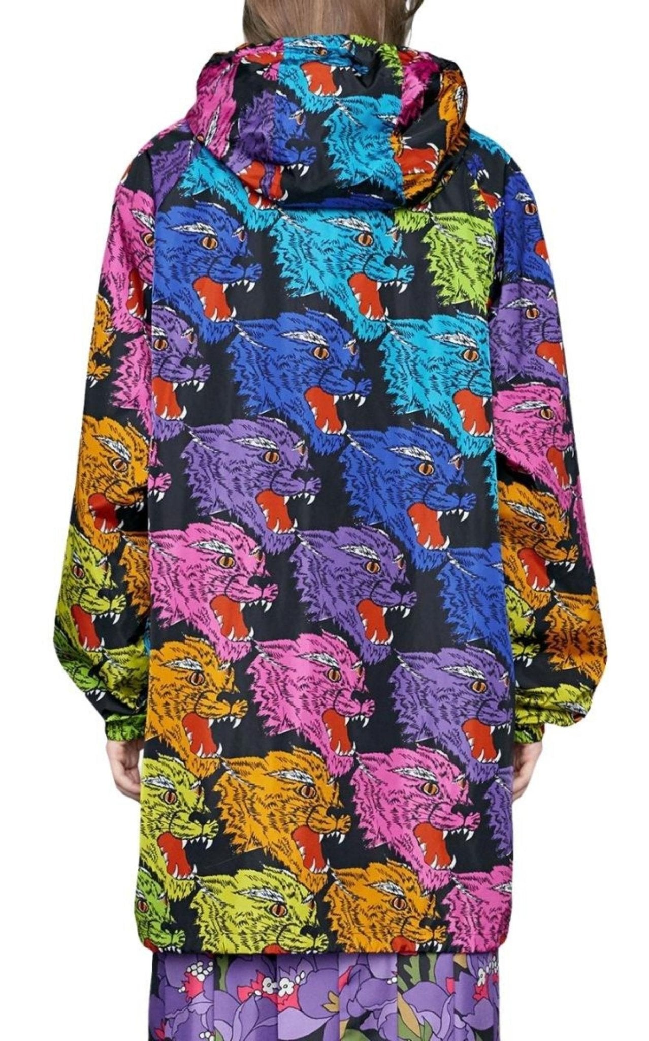 Gucci Panther Face Nylon Jacket
