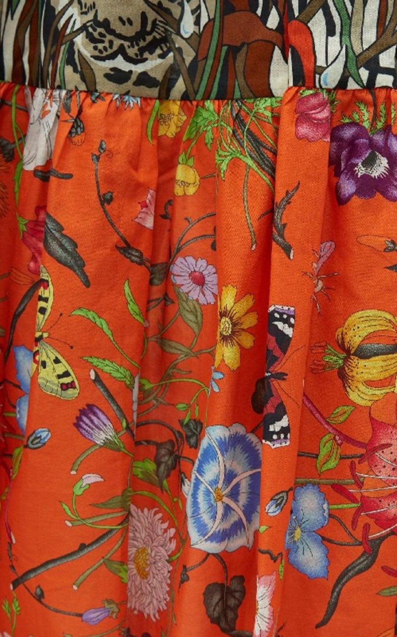 Gucci Patchwork-design Printed Long Skirt – Runway Catalog