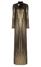 Robe Gucci en mailles métalliques vernies - Catalogue défilé