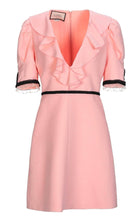Gucci Pink Crepe Silk Wool Cocktail Dress - Runway Catalog