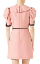 Gucci Pink Crepe Silk Wool Cocktail Dress - Runway Catalog