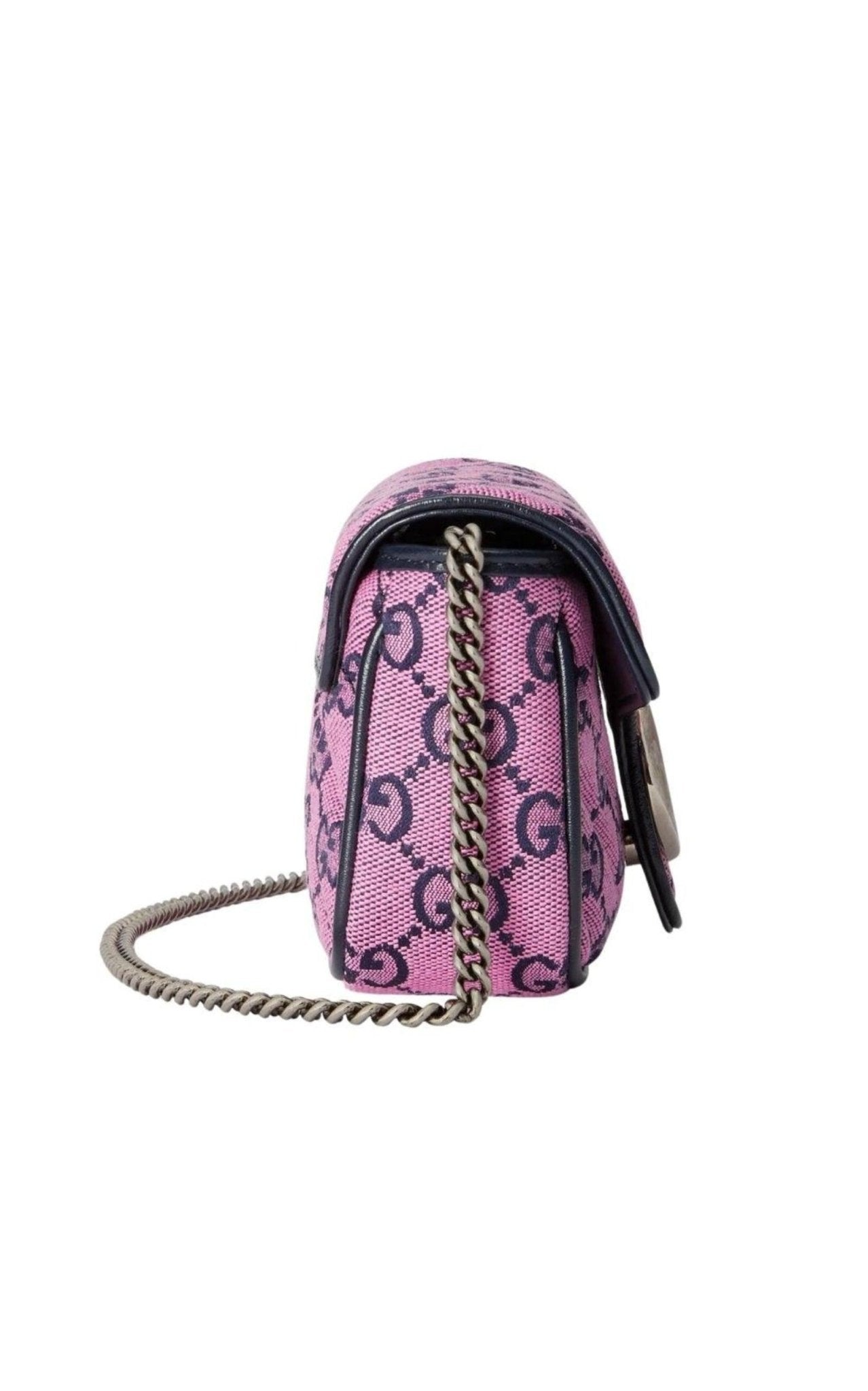 Gucci Pink GG Marmont Pink Super Mini Bag