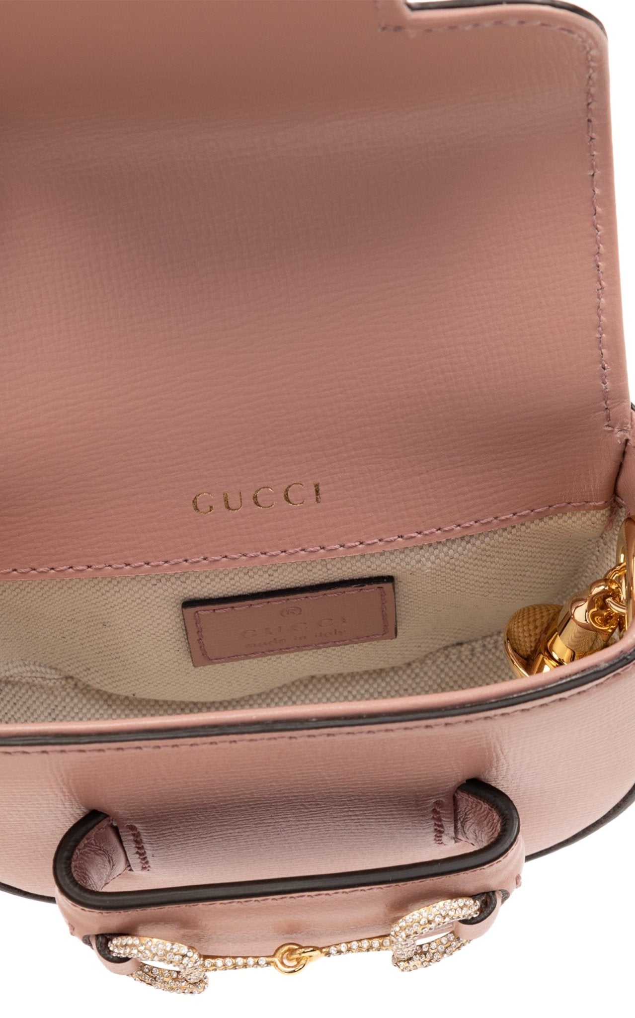 Gucci Pink Horsebit 1955 Belt Bag - Runway Catalog