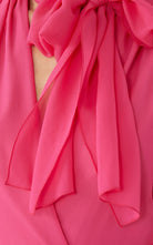 Gucci Pink Ruffle Silk Georgette Dress - Runway Catalog