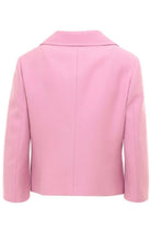 Gucci Pink Silk and Wool Blazer Jacket - Runway Catalog
