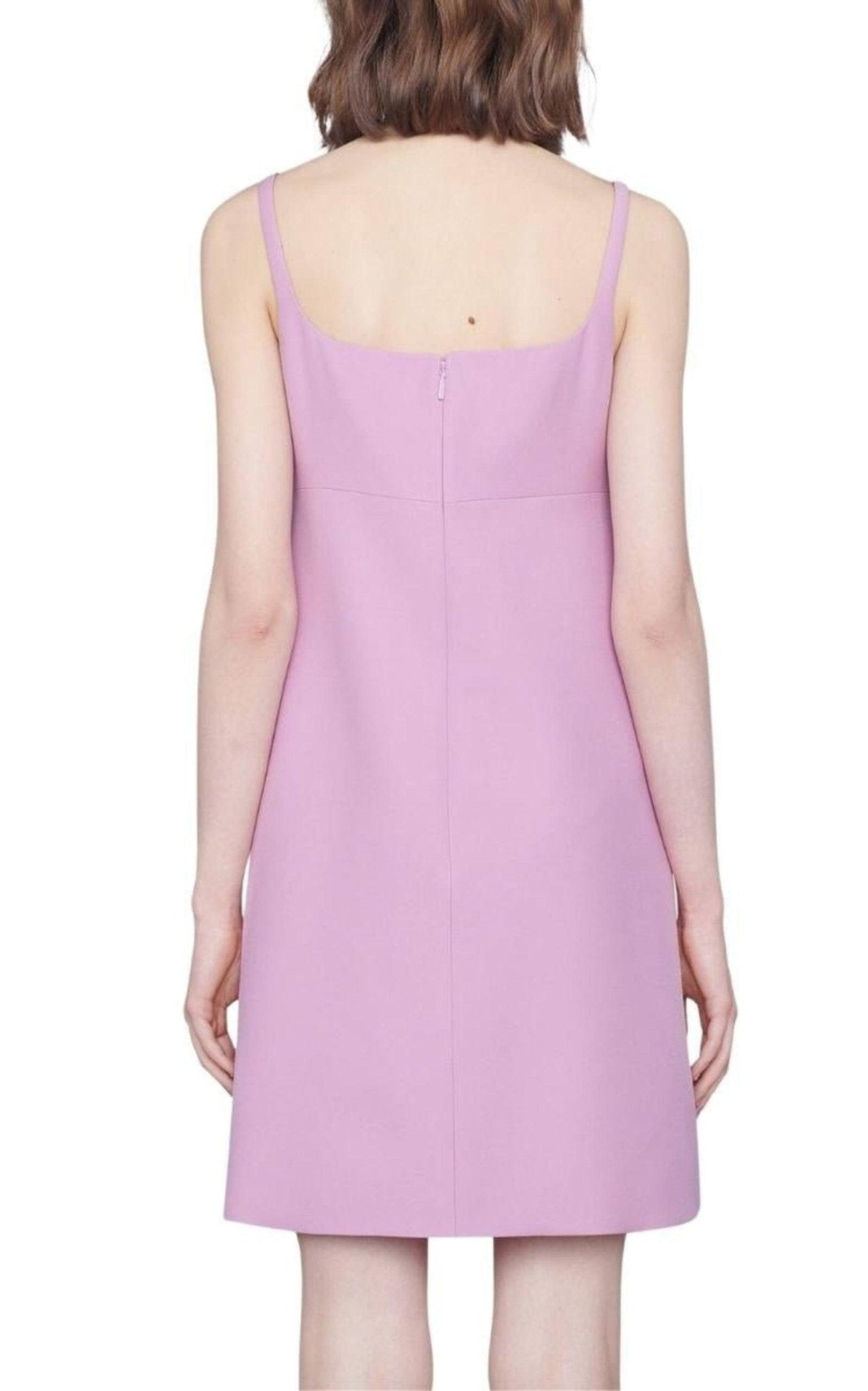Gucci Pink Silk and Wool Cady Crepe Dress - Runway Catalog