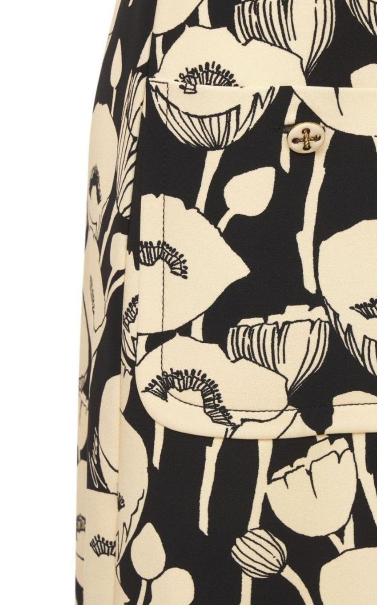 Gucci Poppy Flowers Print Jersey Dress