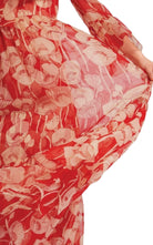 Gucci Poppy Silk Organza Maxi Dress - Runway Catalog