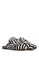 Gucci Princetown Zebra-Print Calf Hair Horsebit Mules - Runway Catalog