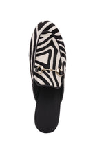 Gucci Princetown Zebra-Print Calf Hair Horsebit Mules - Runway Catalog